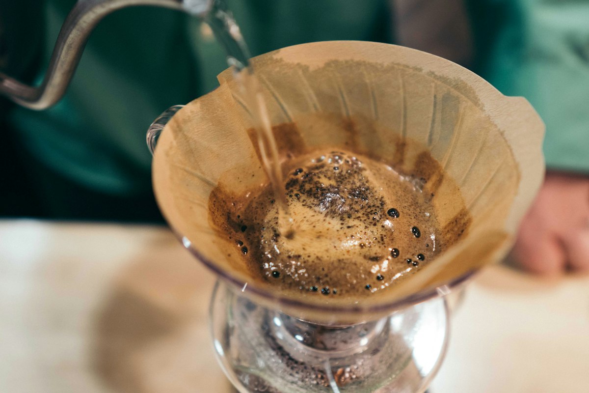 Perfect coffee brewing setup